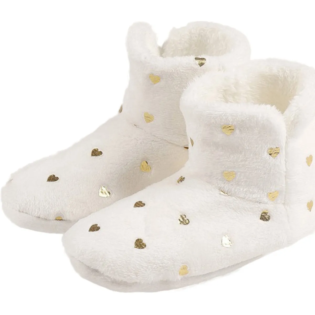 Zapatillas botas Gold marfil