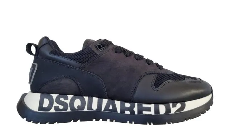 Zapatillas hombre DSQUARED2 zapatillas RUNNING M2717 negro