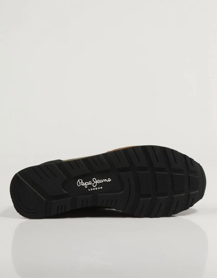  zapatillas PEPE JEANS Brit Print M Pms30984 en Kaki 83093