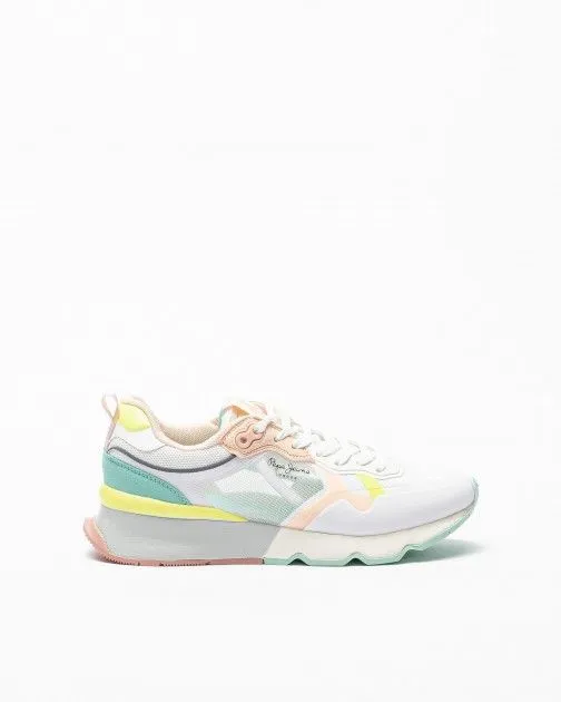Zapatillas Pepe Jeans London Brit Pro Bright W Blanco