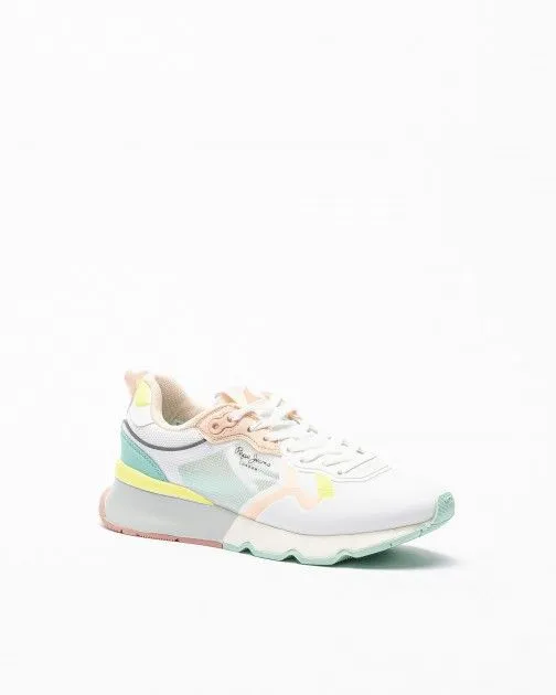 Zapatillas Pepe Jeans London Brit Pro Bright W Blanco