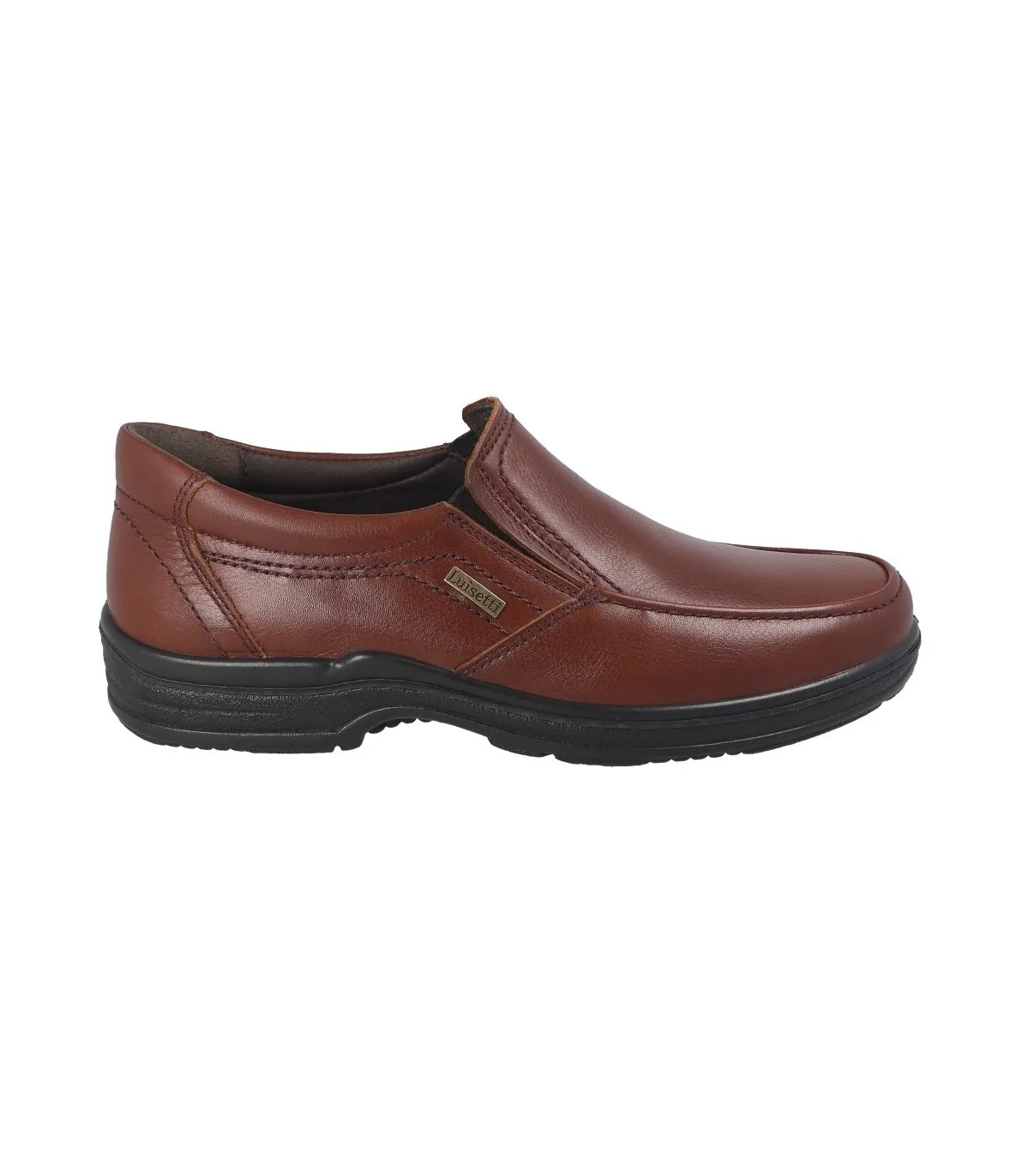 Zapato clásico para hombre en color coñac