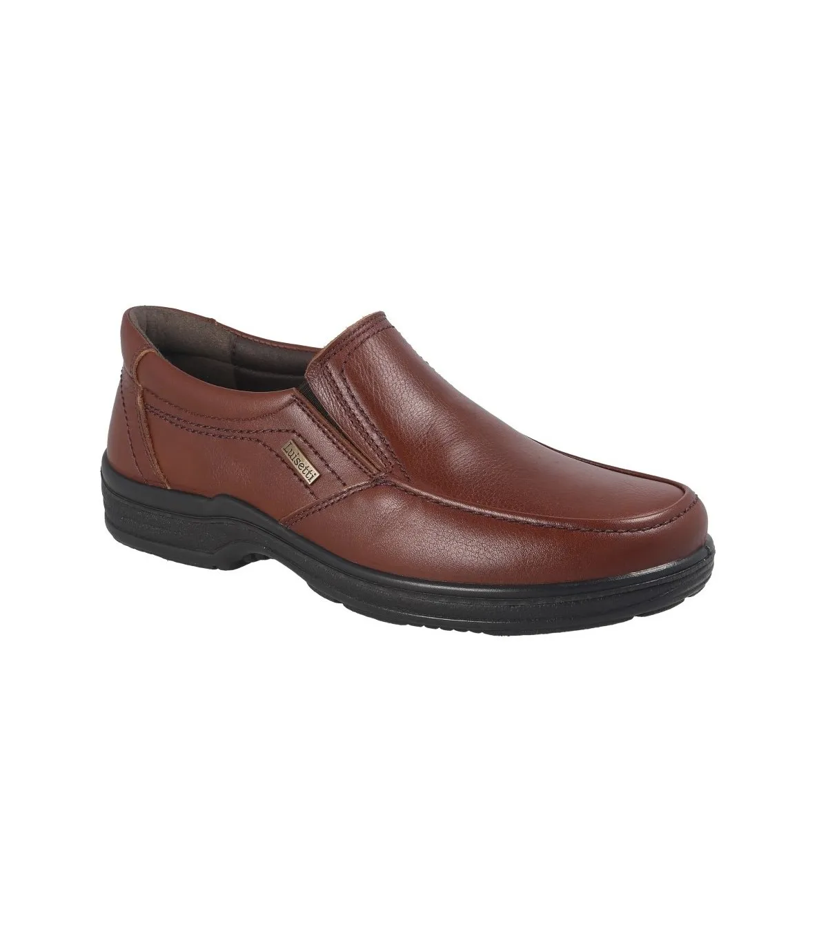 Zapato clásico para hombre en color coñac