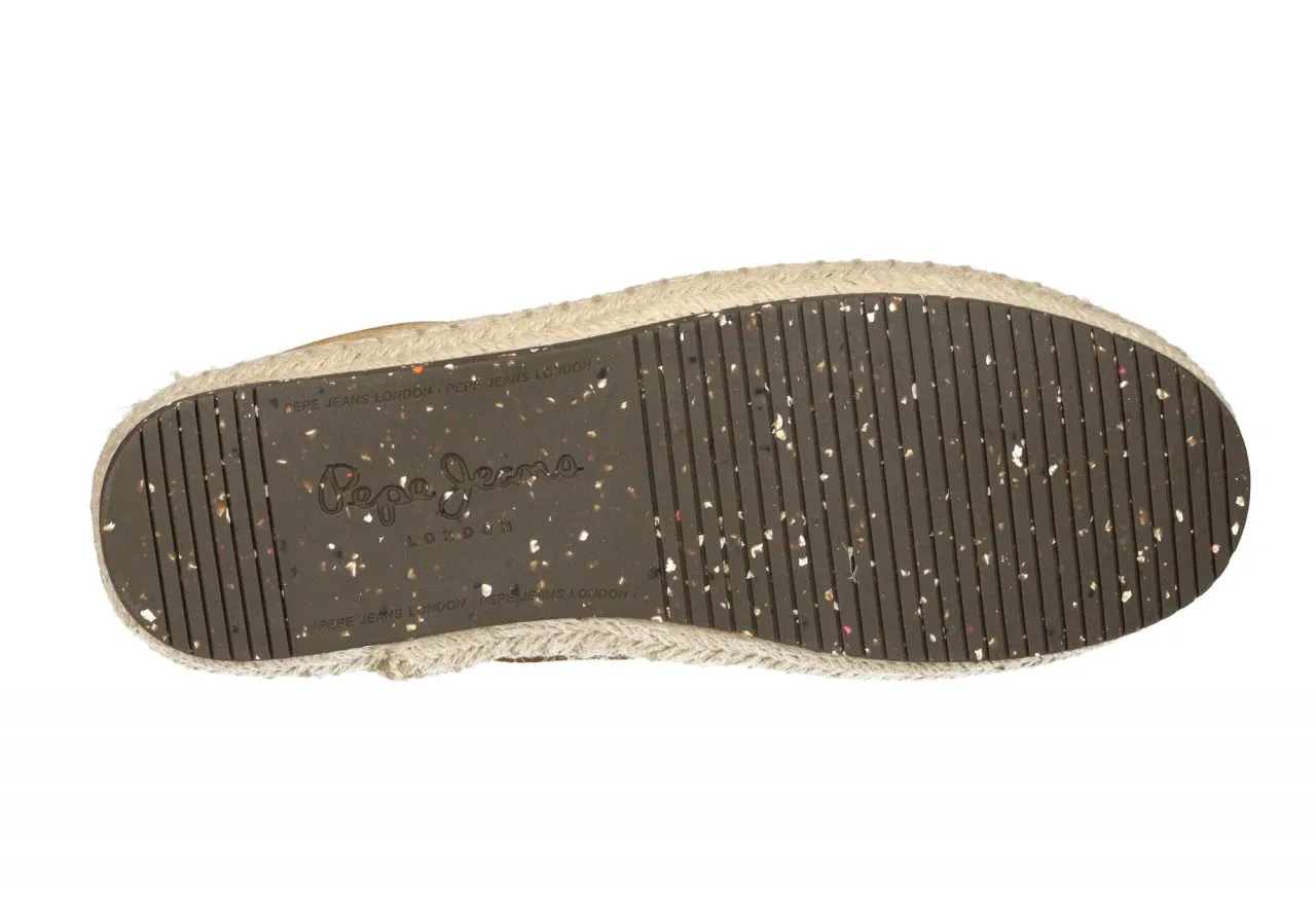 Zapato Cordon Nobuck Cuero Banda Esparto