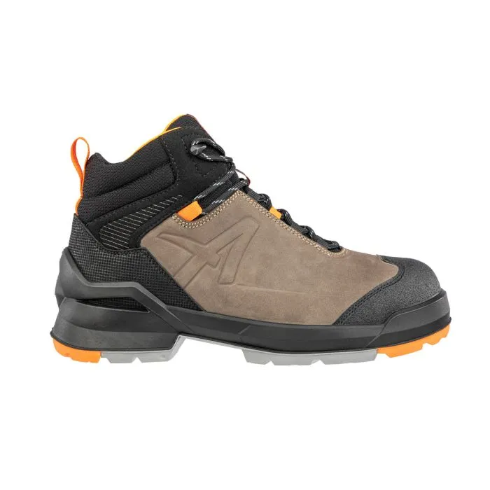 Zapatos altos de trabajo Albatros Taraval Brown Mid S3L ESD FO SR