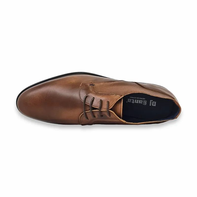 Zapatos Derby Hombre Piel Talla Grande Piso Goma 14027 Cuero, de Dj Santa