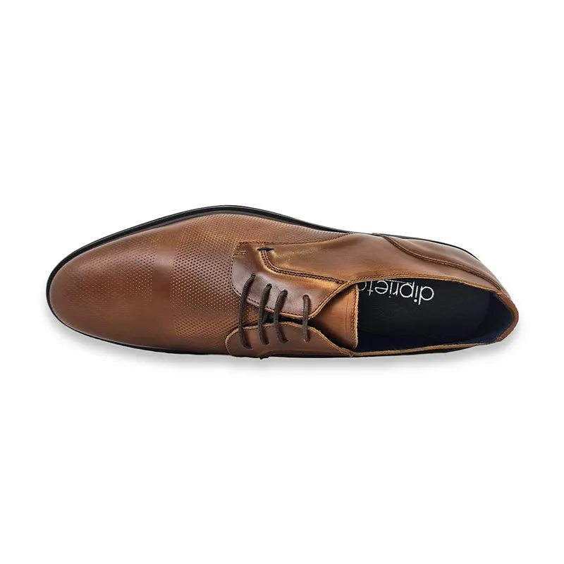 Zapatos Derby Hombre Piel Talla Grande Piso Goma 14033 Cuero, de DJ Santa