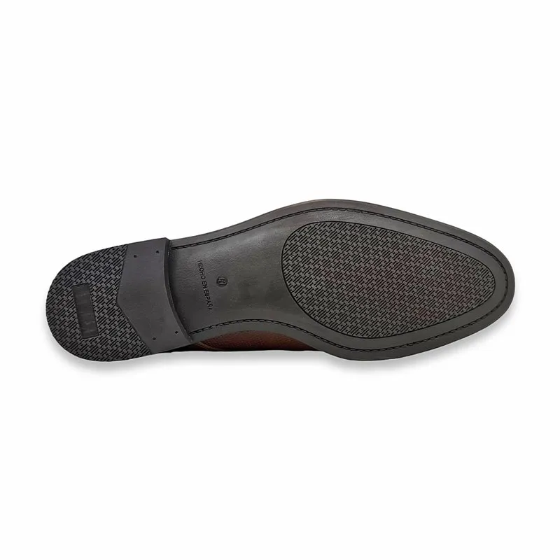 Zapatos Derby Hombre Piel Talla Grande Piso Goma 14033 Cuero, de DJ Santa