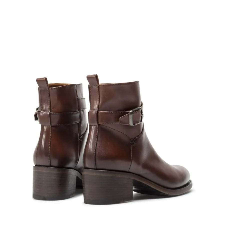 Zapatos Mujeres Botines PANTANETTI 14632G Jewel Cuoio Cuero Marron