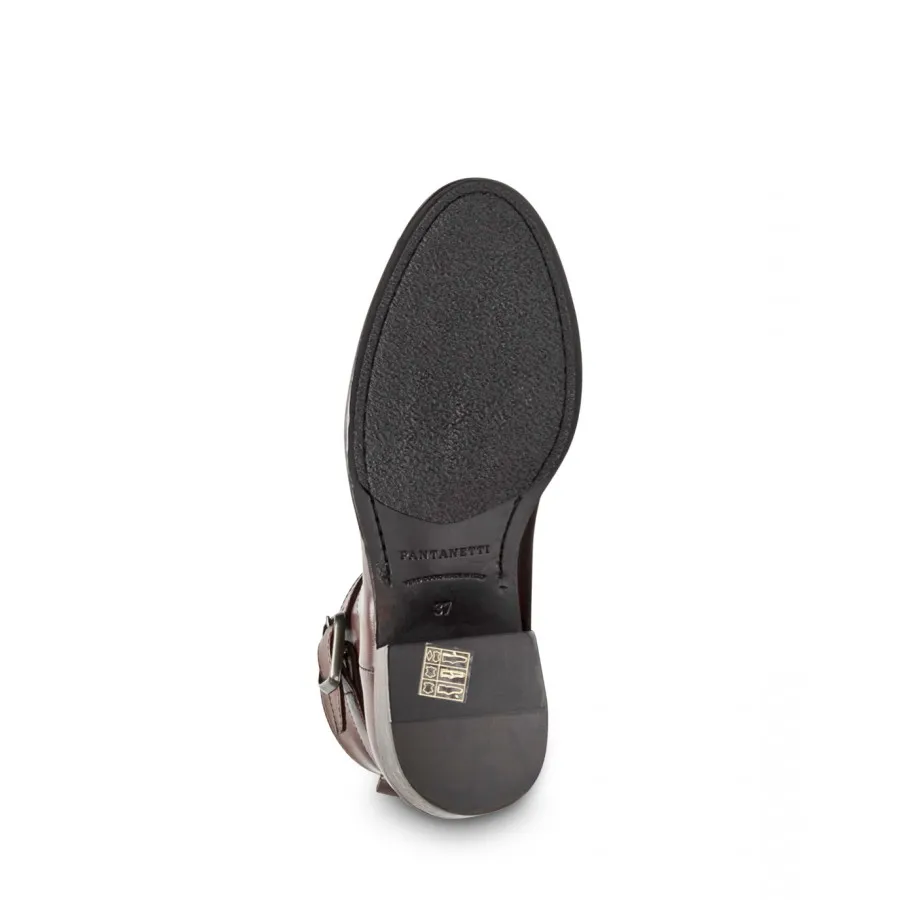 Zapatos Mujeres Botines PANTANETTI 14632G Jewel Cuoio Cuero Marron