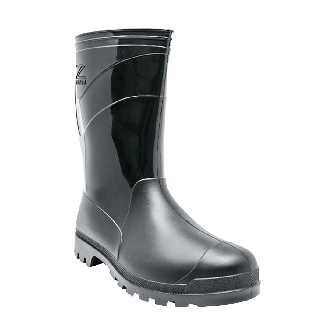 ZORRO PPHU201508.5 TALLA 41 PAR DE BOTAS PVC ANTIDESLIZANTES FORRO INTERNO ANTIBACTERIAL NEGRAS ALTAS