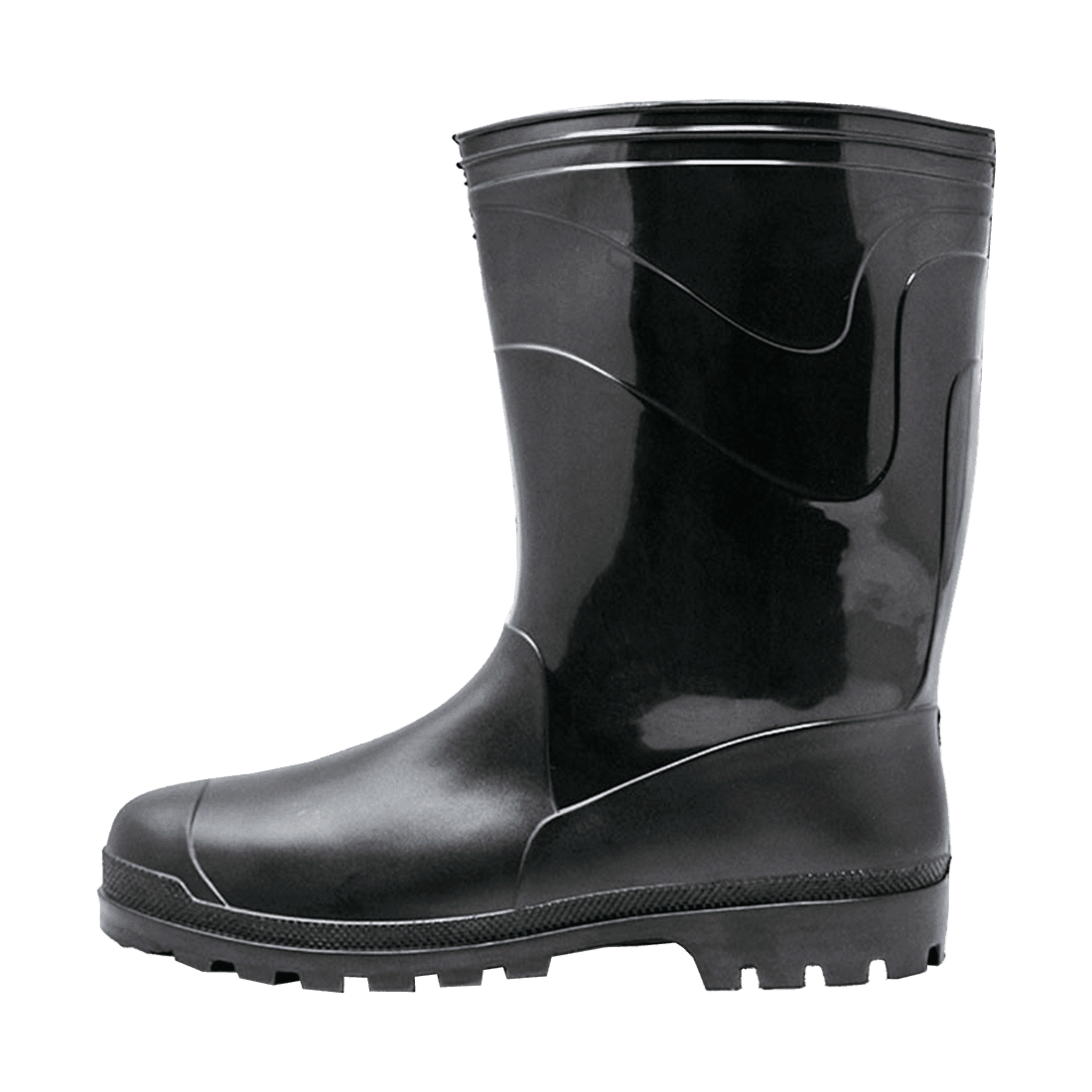 ZORRO PPHU201510 TALLA 43 PAR DE BOTAS PVC ANTIDESLIZANTES FORRO INTERNO ANTIBACTERIAL NEGRAS ALTAS